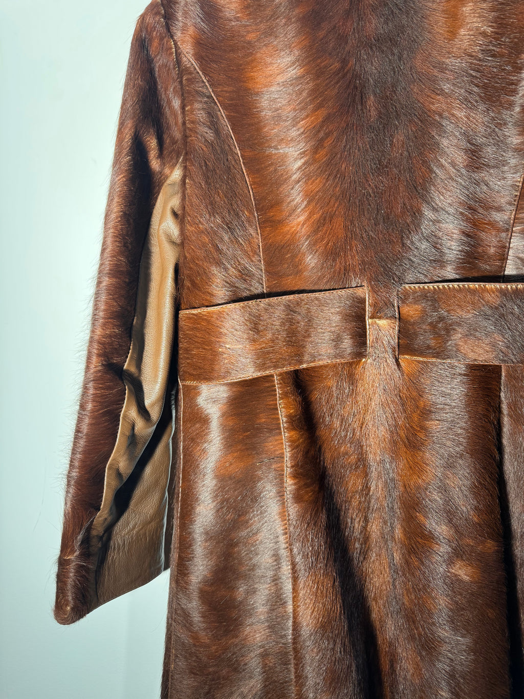 Vintage 1960s Custom Pony Hair Coat