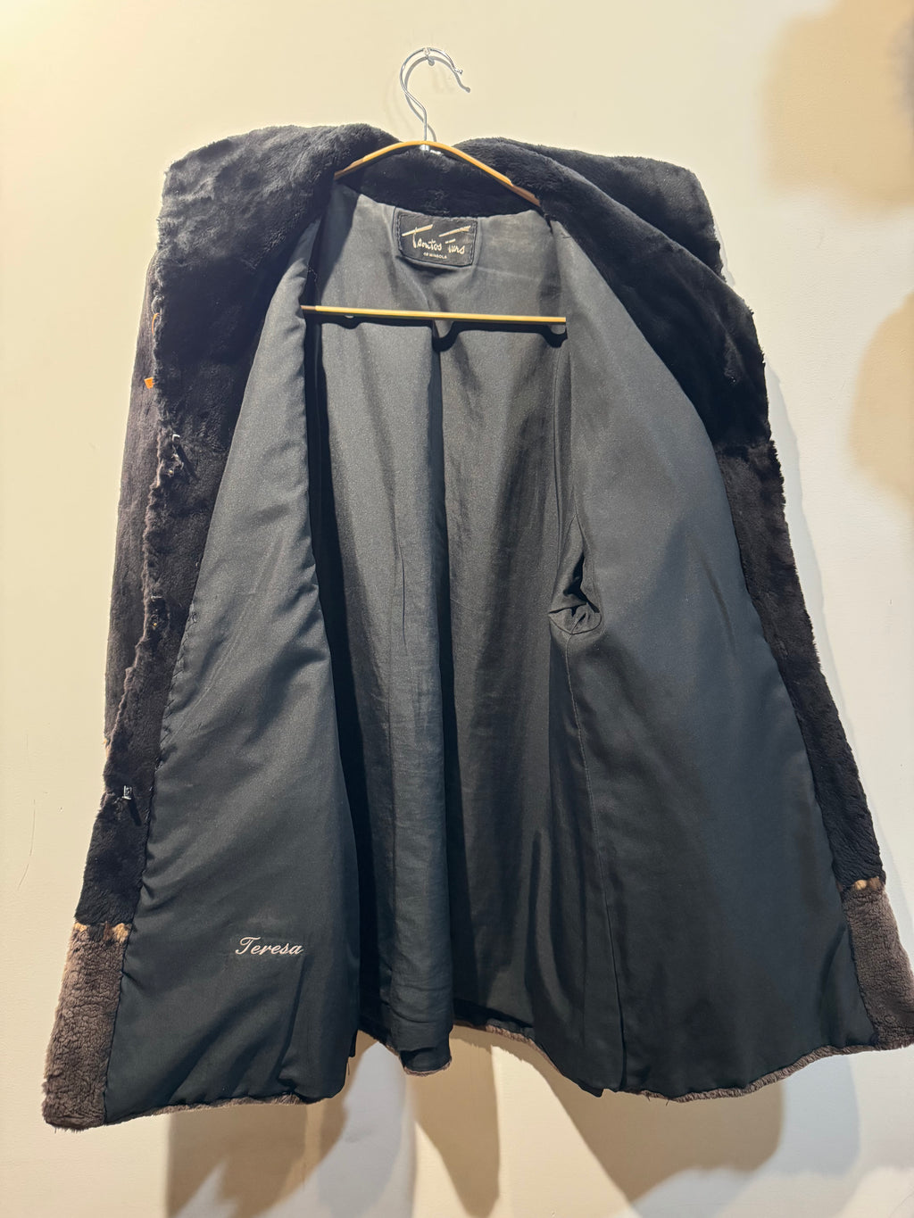 Vintage Sheared Beaver Fur Coat