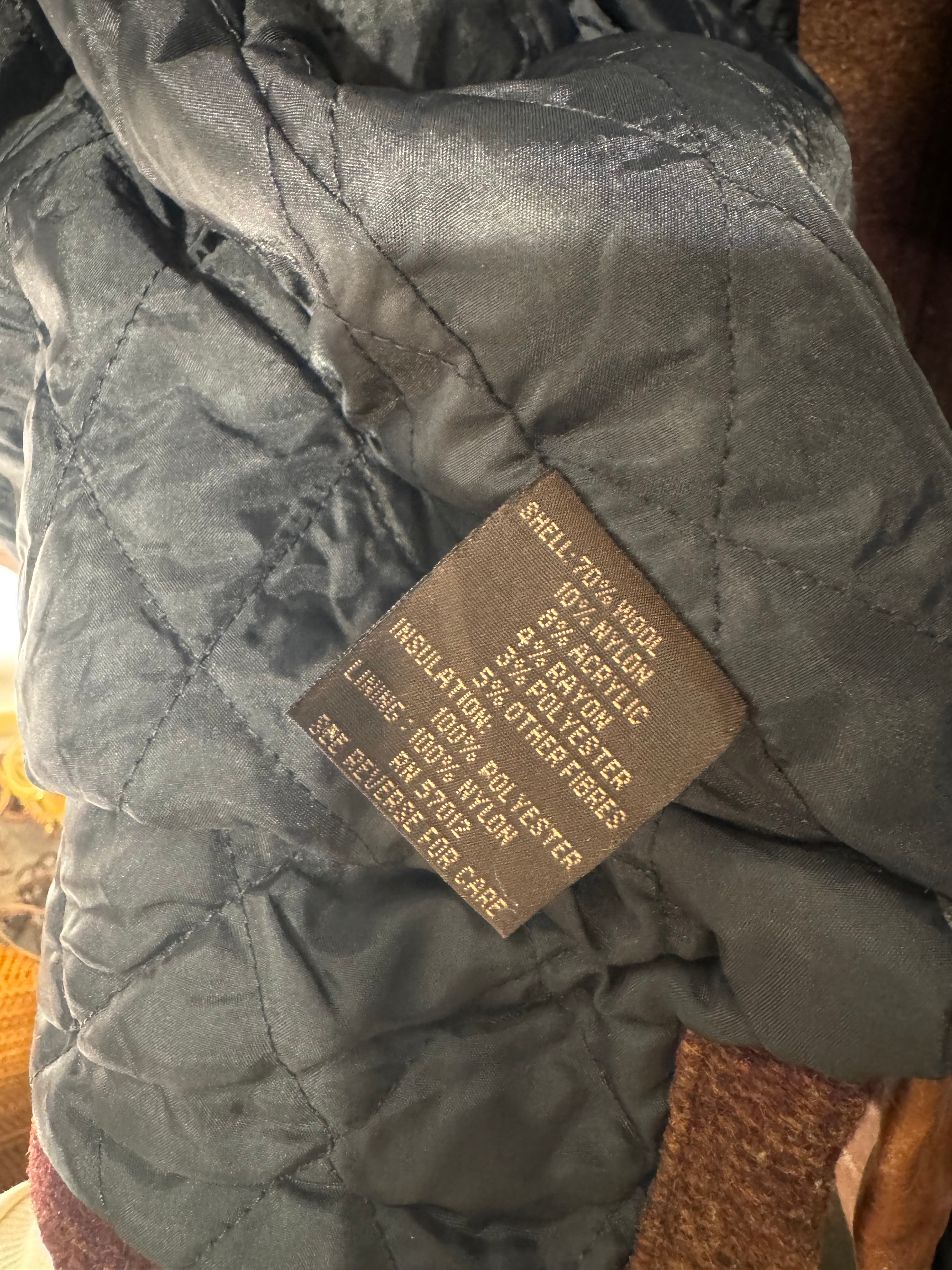 Vintage Maxwear Wool & Leather Jacket