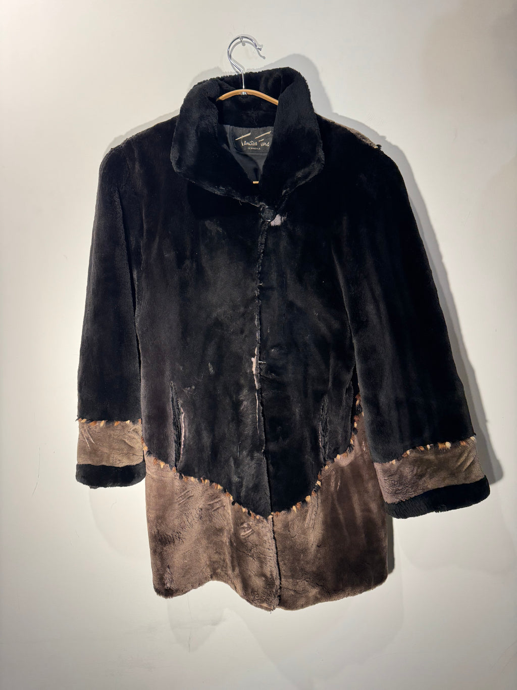 Vintage Sheared Beaver Fur Coat