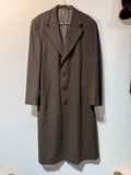 Canali Brown Wool/Cashmere Overcoat – Made in Italy (IT 56 / US 46)