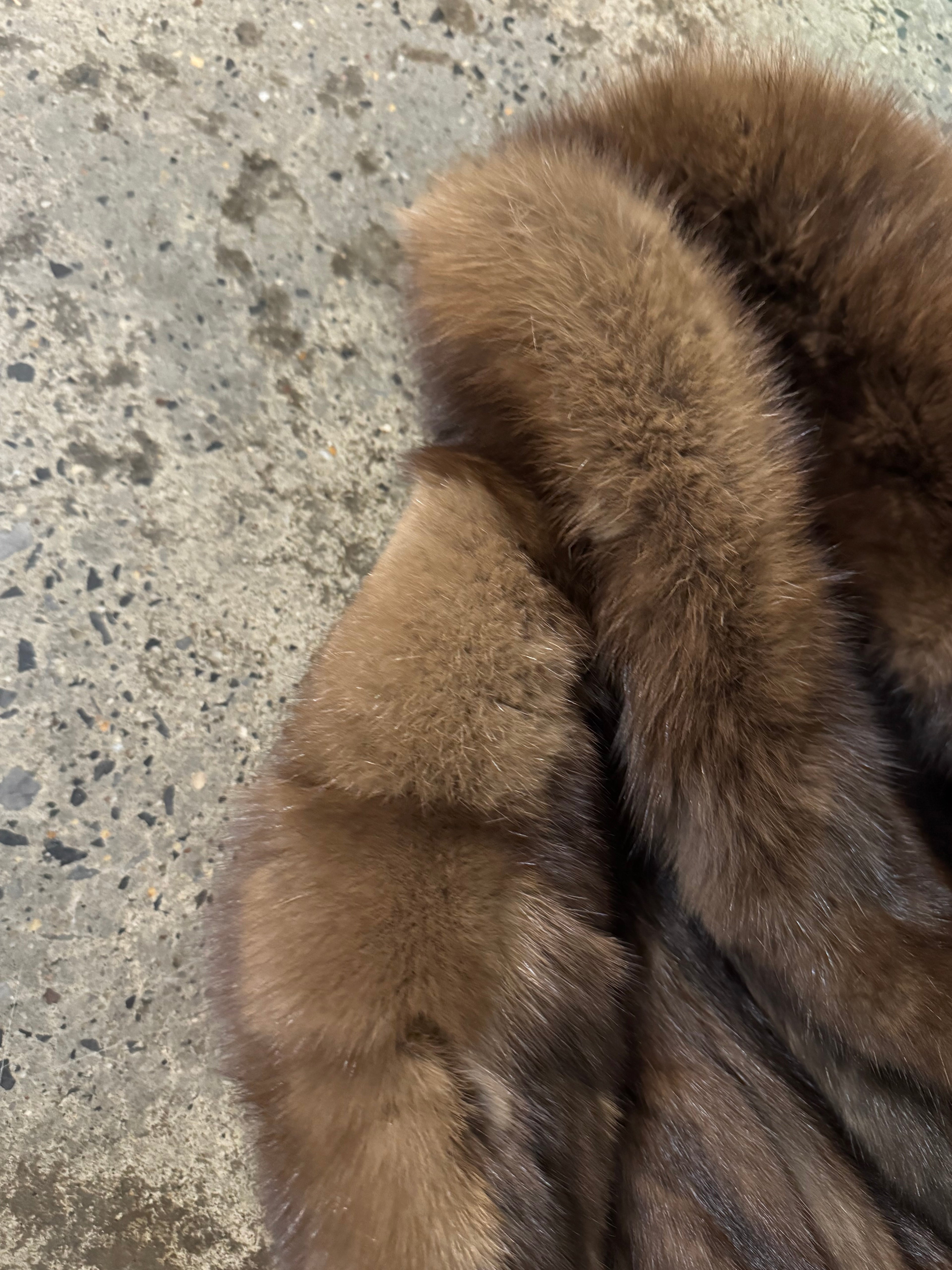 Vintage American Sable Mink Fur Coat