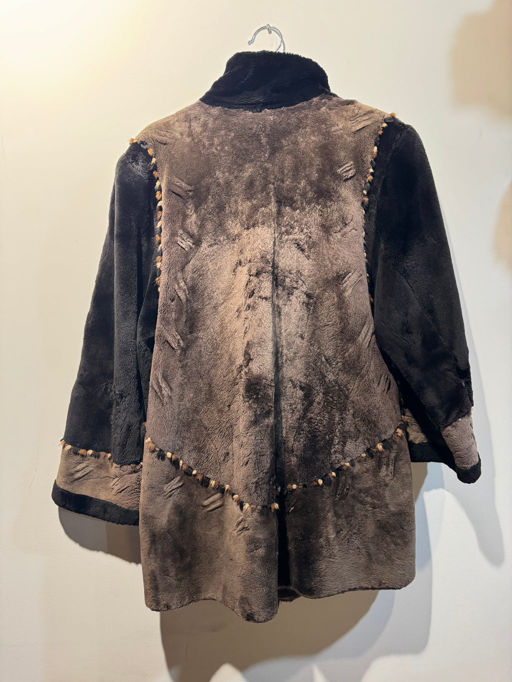 Vintage Sheared Beaver Fur Coat