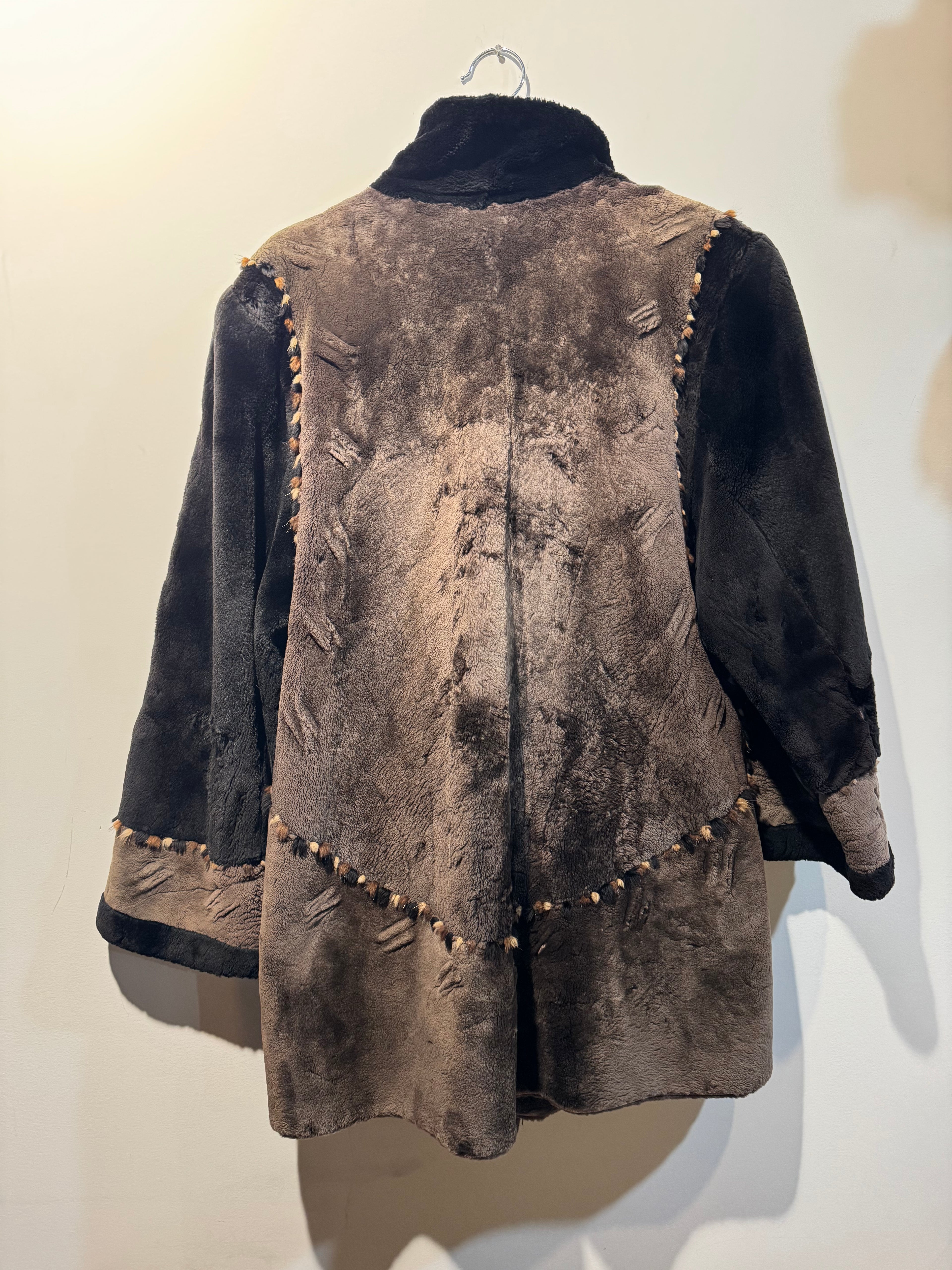 Vintage Sheared Beaver Fur Coat