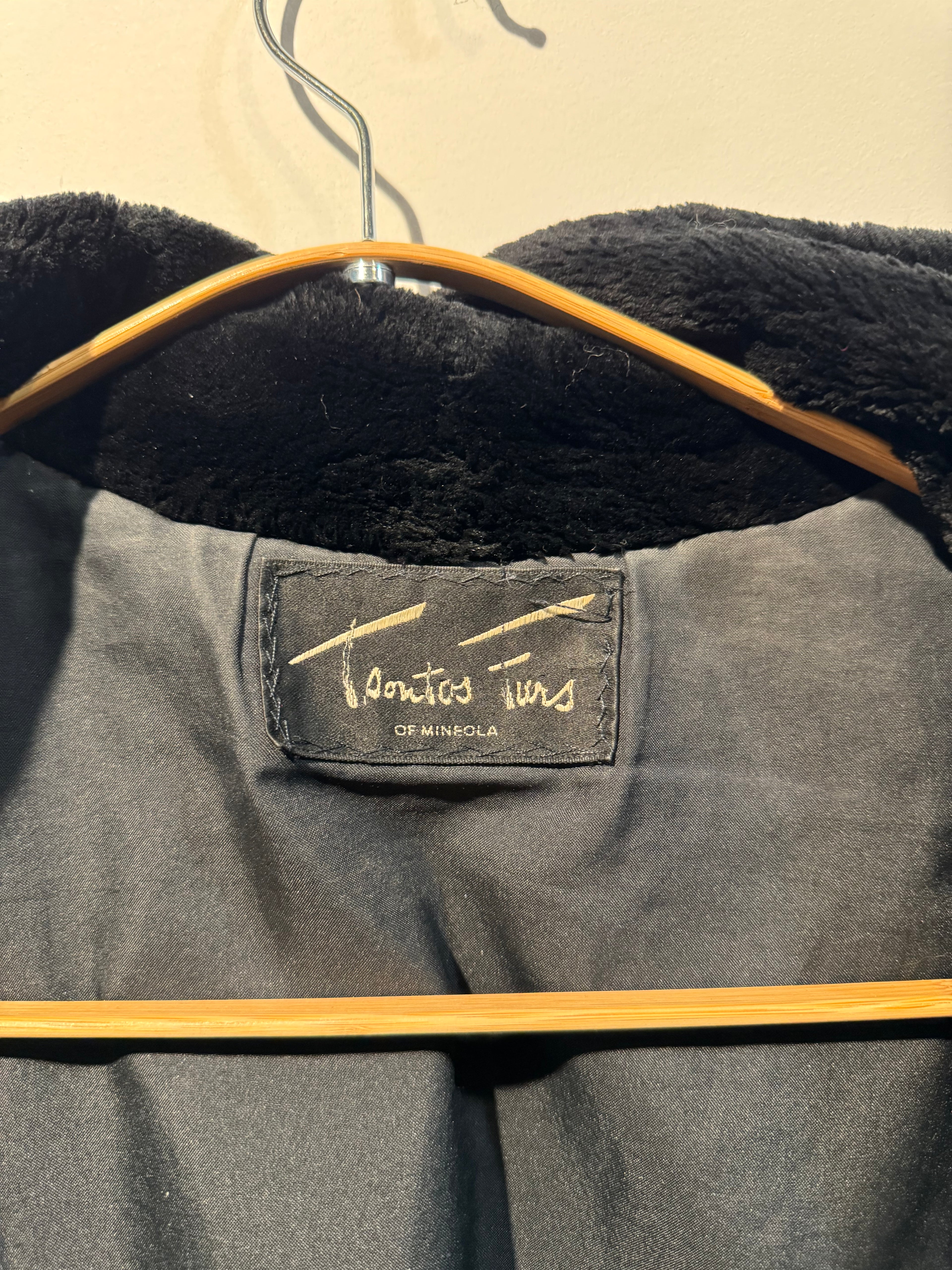 Vintage Sheared Beaver Fur Coat