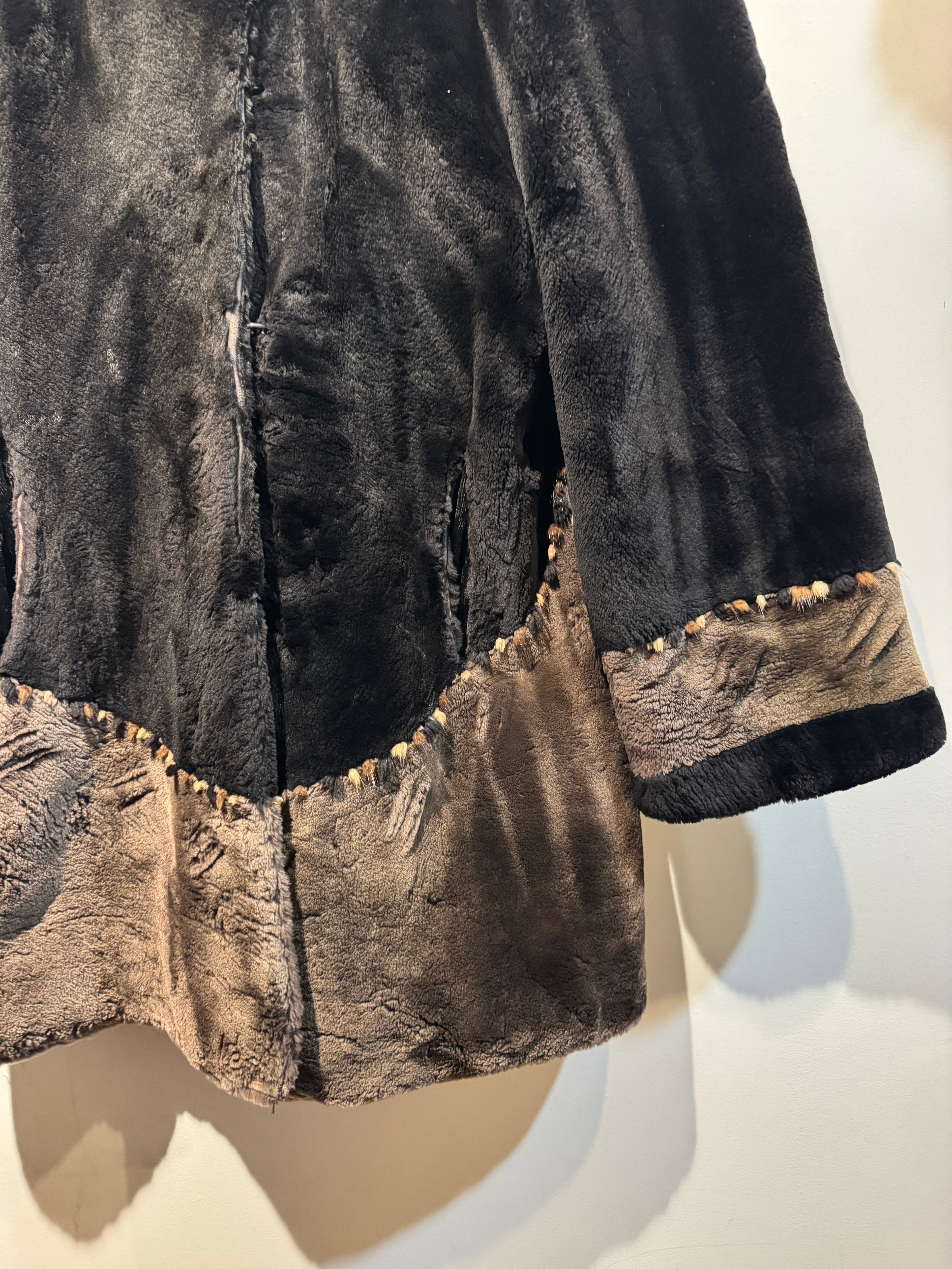 Vintage Sheared Beaver Fur Coat