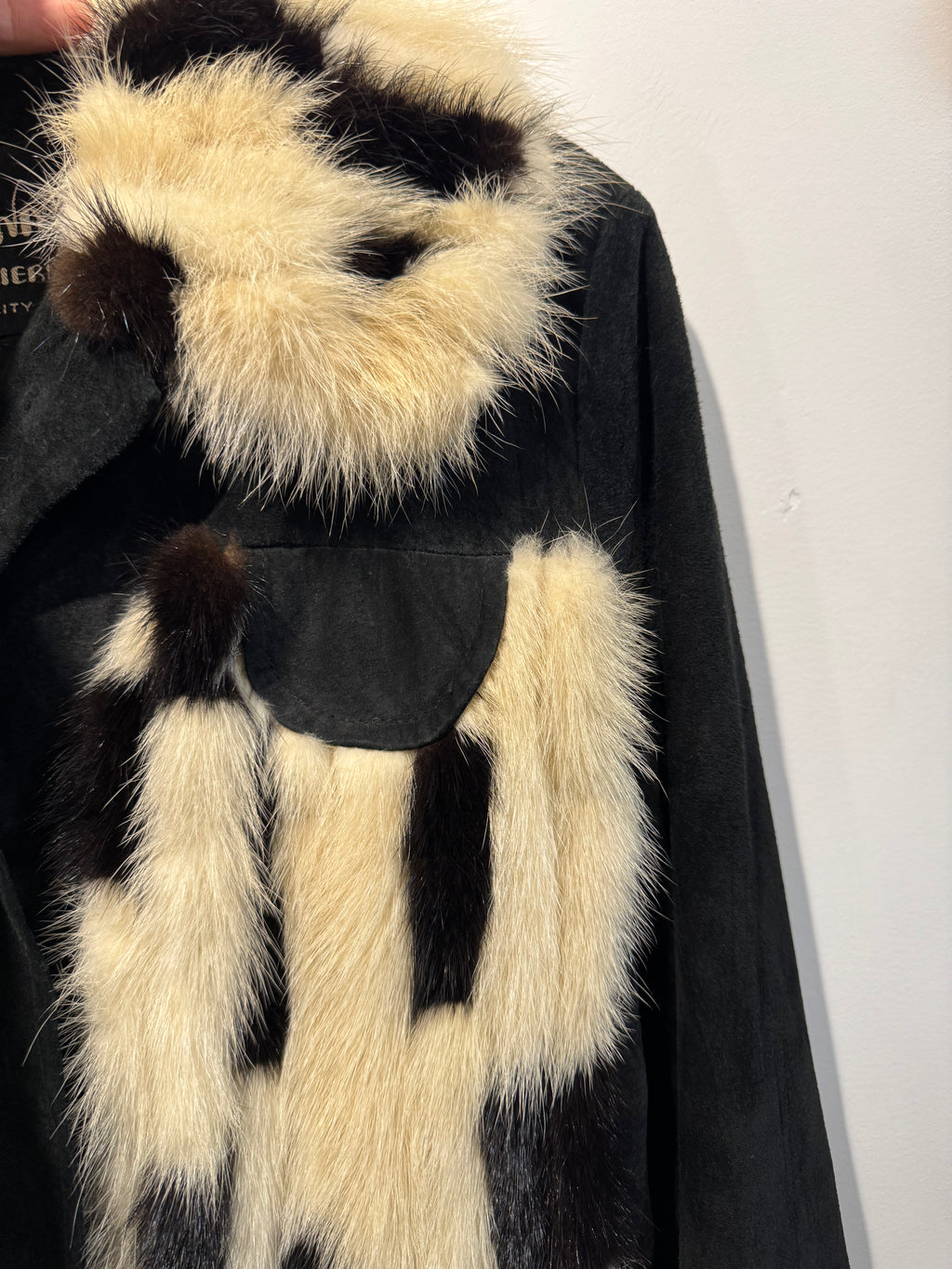 Vintage Willmann’s Patchwork Mink & Suede Coat