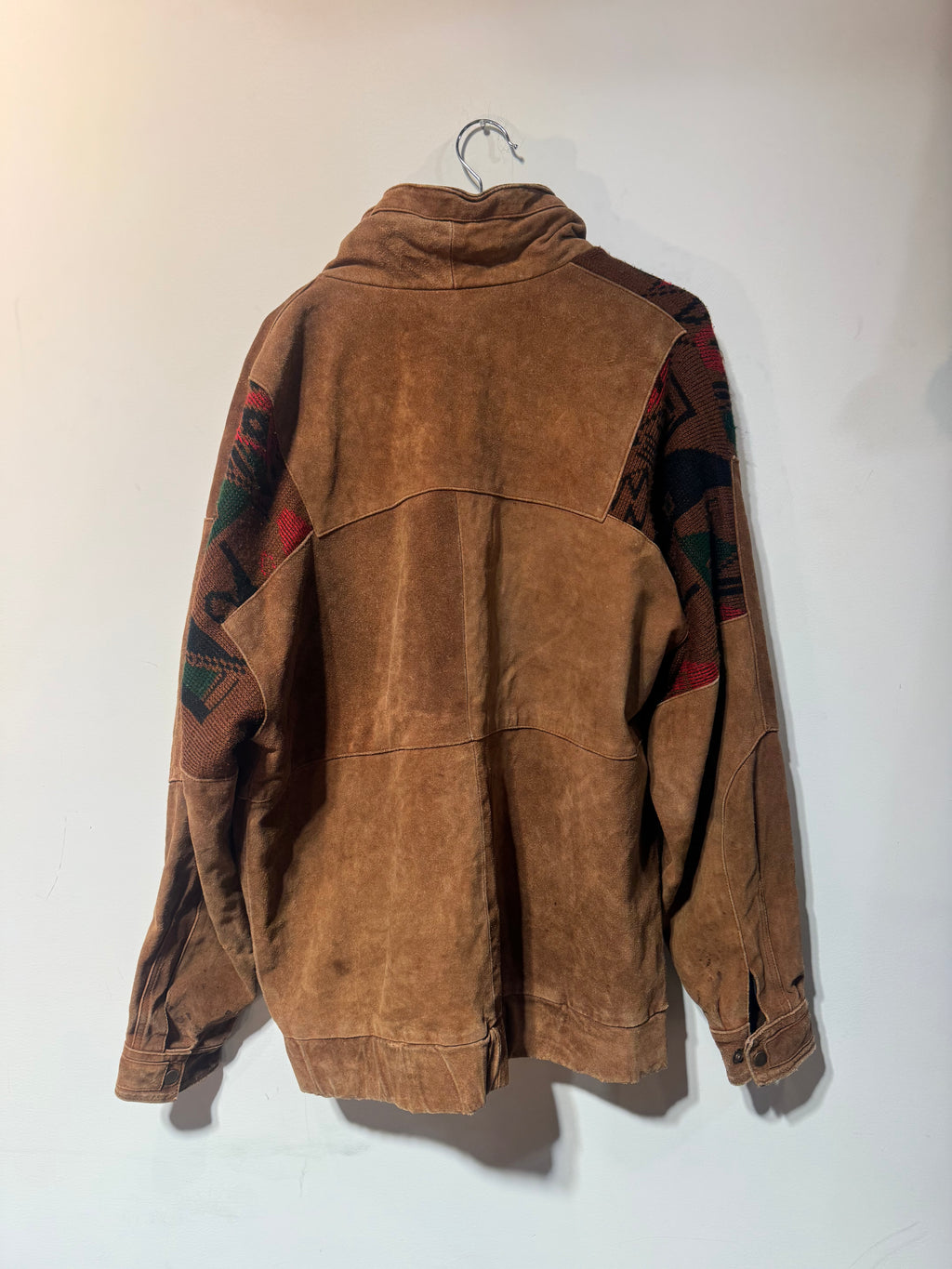 Vintage Barcelona Suede Southwest Bomber
