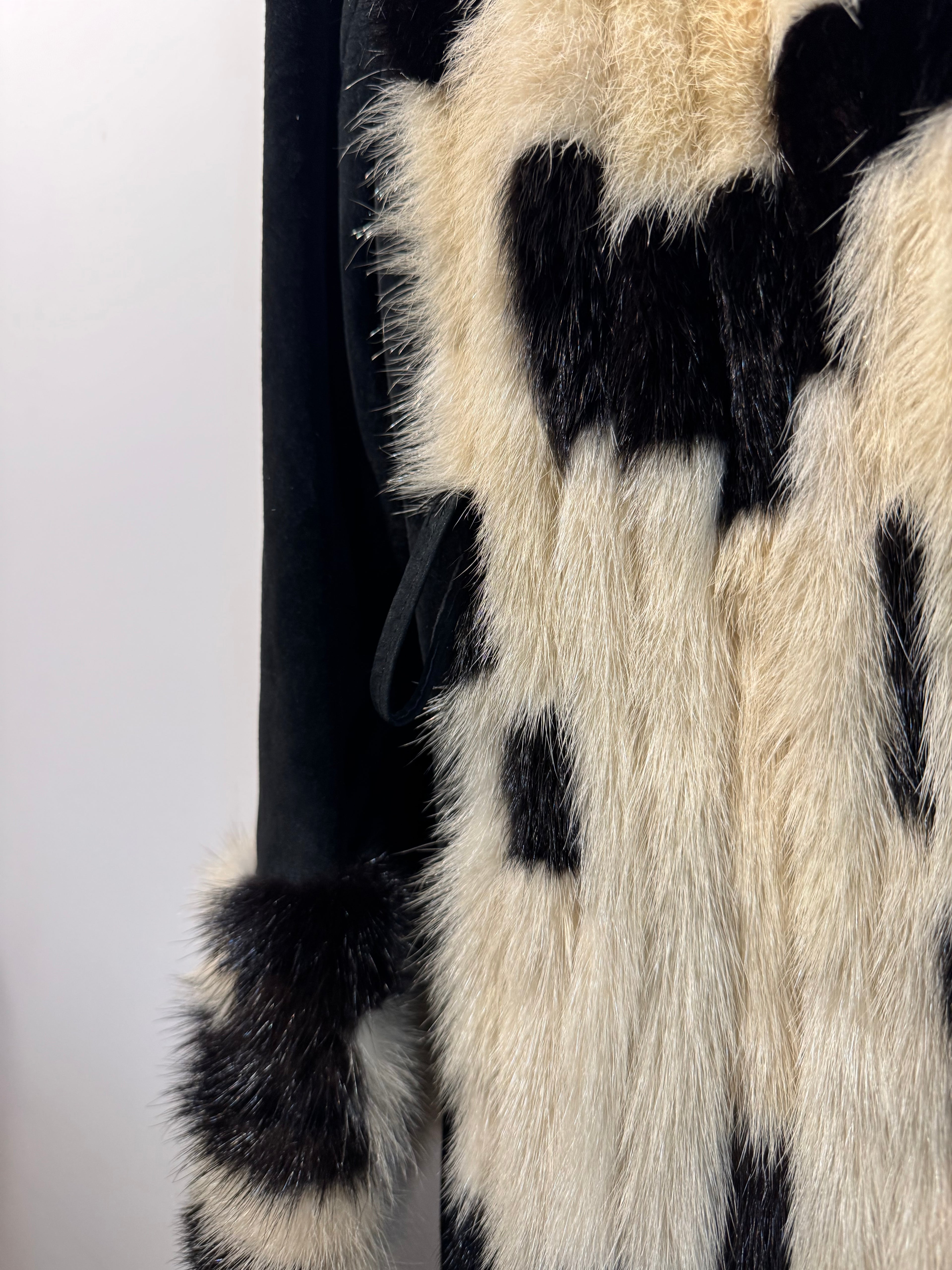 Vintage Willmann’s Patchwork Mink & Suede Coat