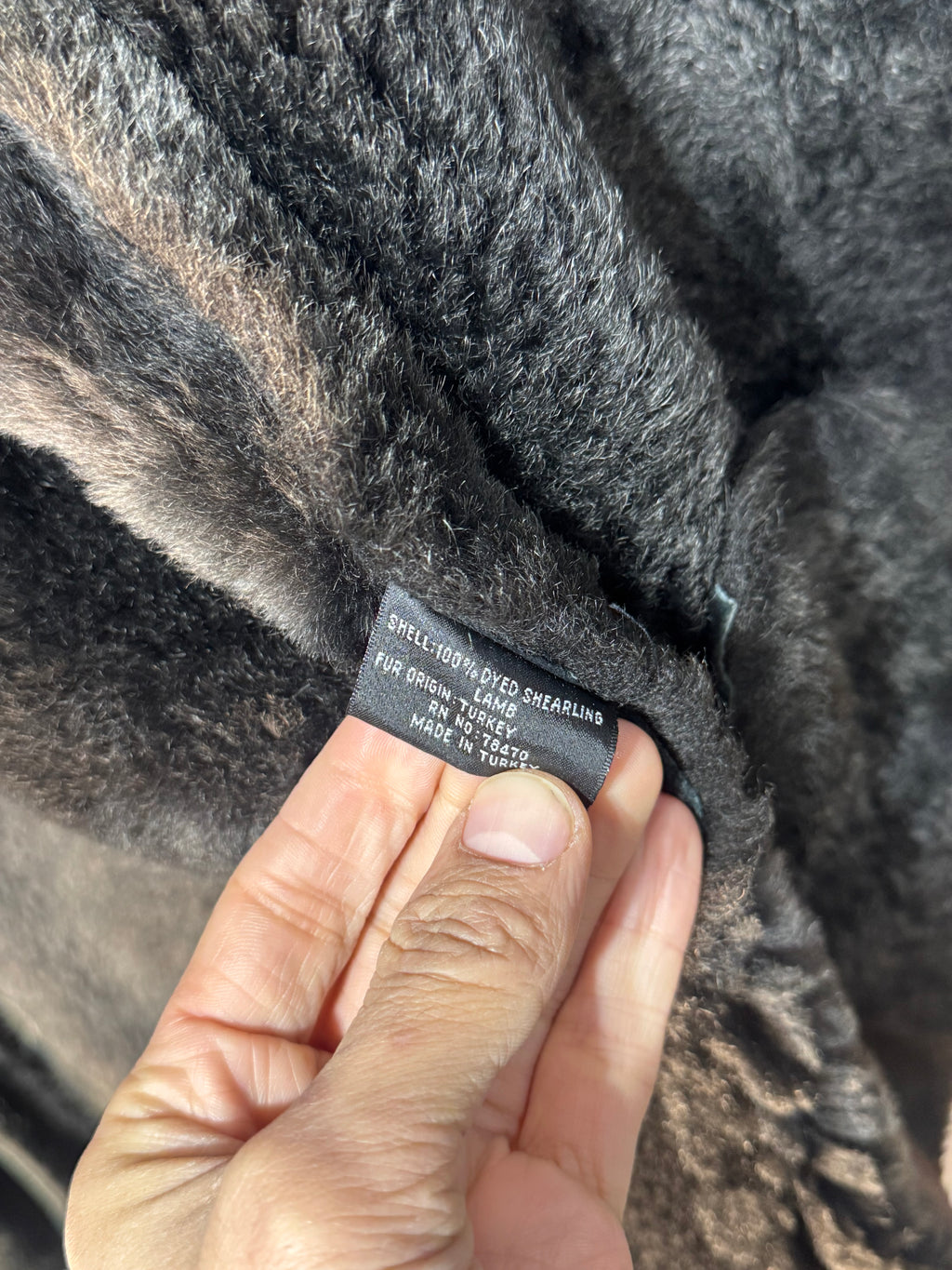 Vintage Nicole Miller Shearling Jacket