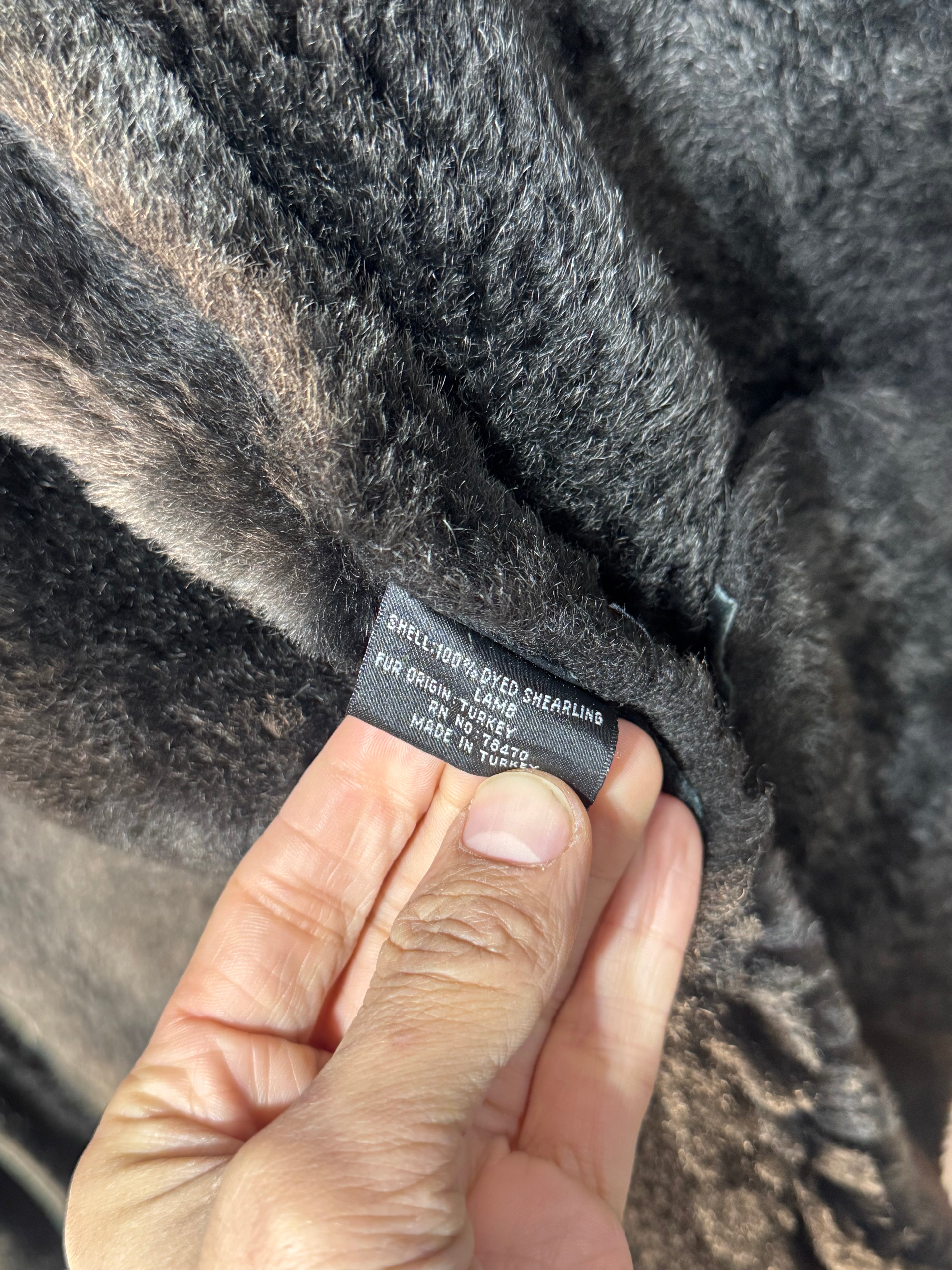 Vintage Nicole Miller Shearling Jacket