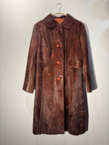 Vintage 1960s Custom Pony Hair Coat