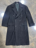 Vintage Hermès Wool–Angora–Cashmere Overcoat