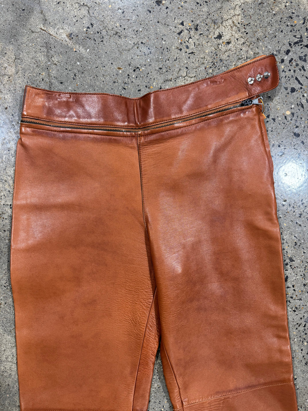 Jean Paul Gaultier Femme Leather Pants