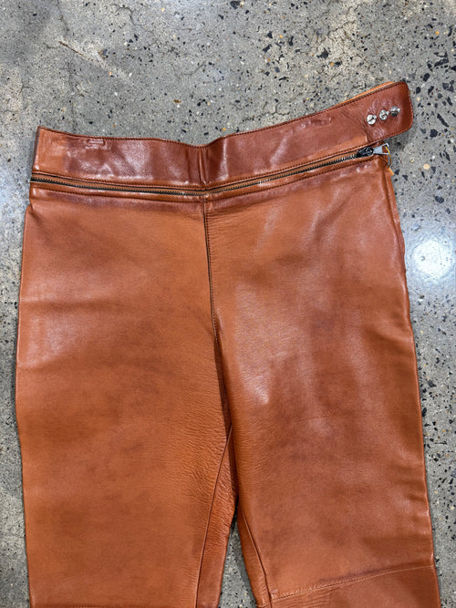 Jean Paul Gaultier Femme Leather Pants