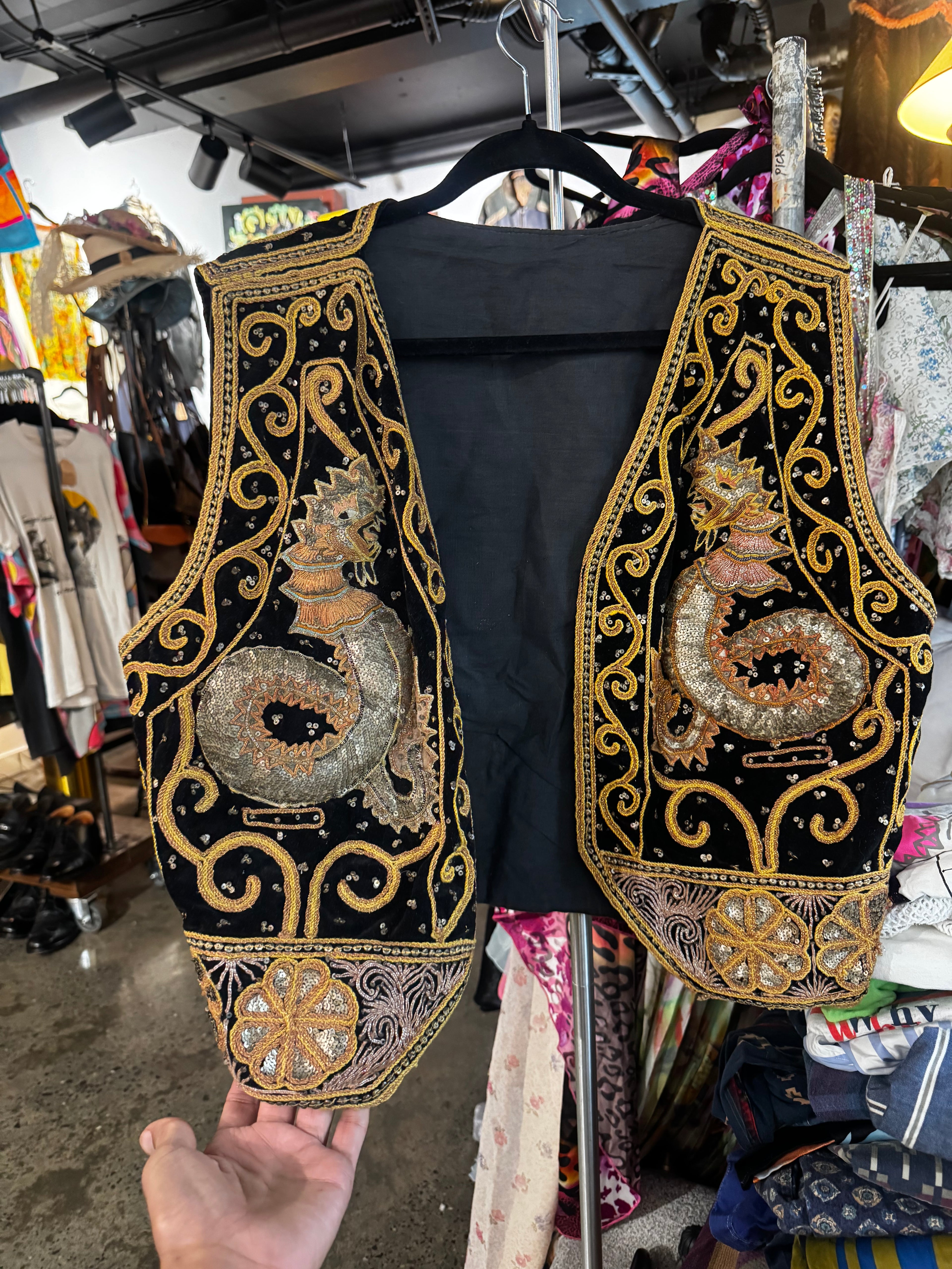 Embroidered Vest