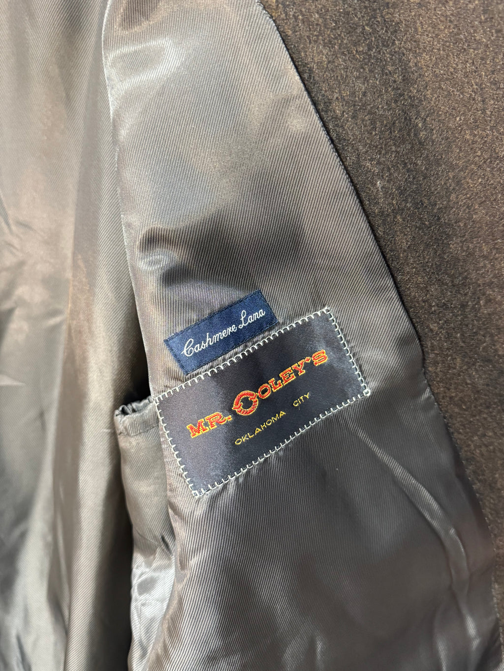 Canali Brown Wool/Cashmere Overcoat – Made in Italy (IT 56 / US 46)