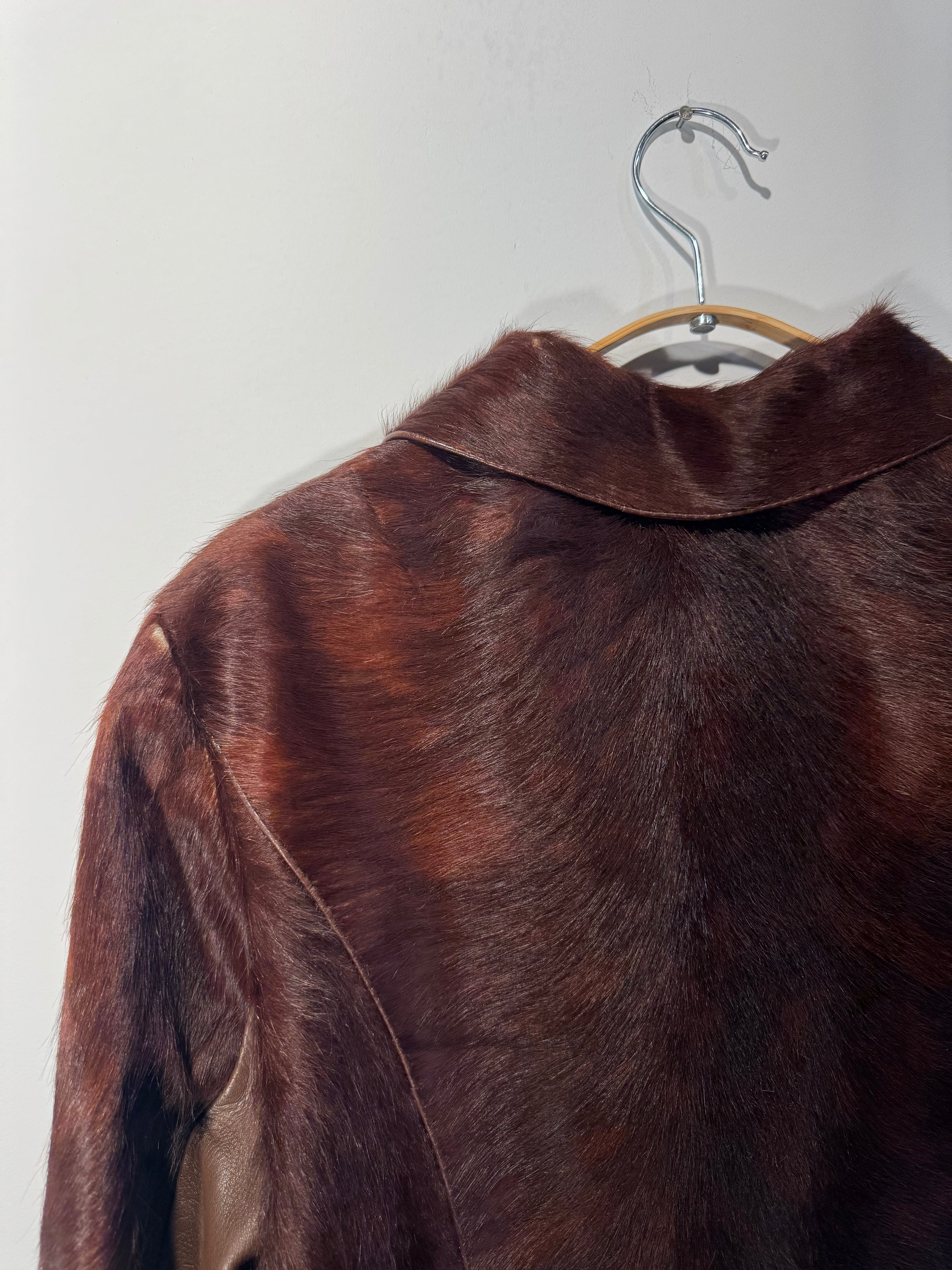 Vintage 1960s Custom Pony Hair Coat